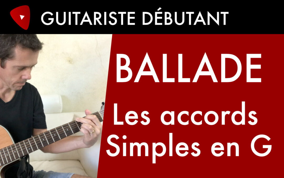 Jouer une ballade à la guitare