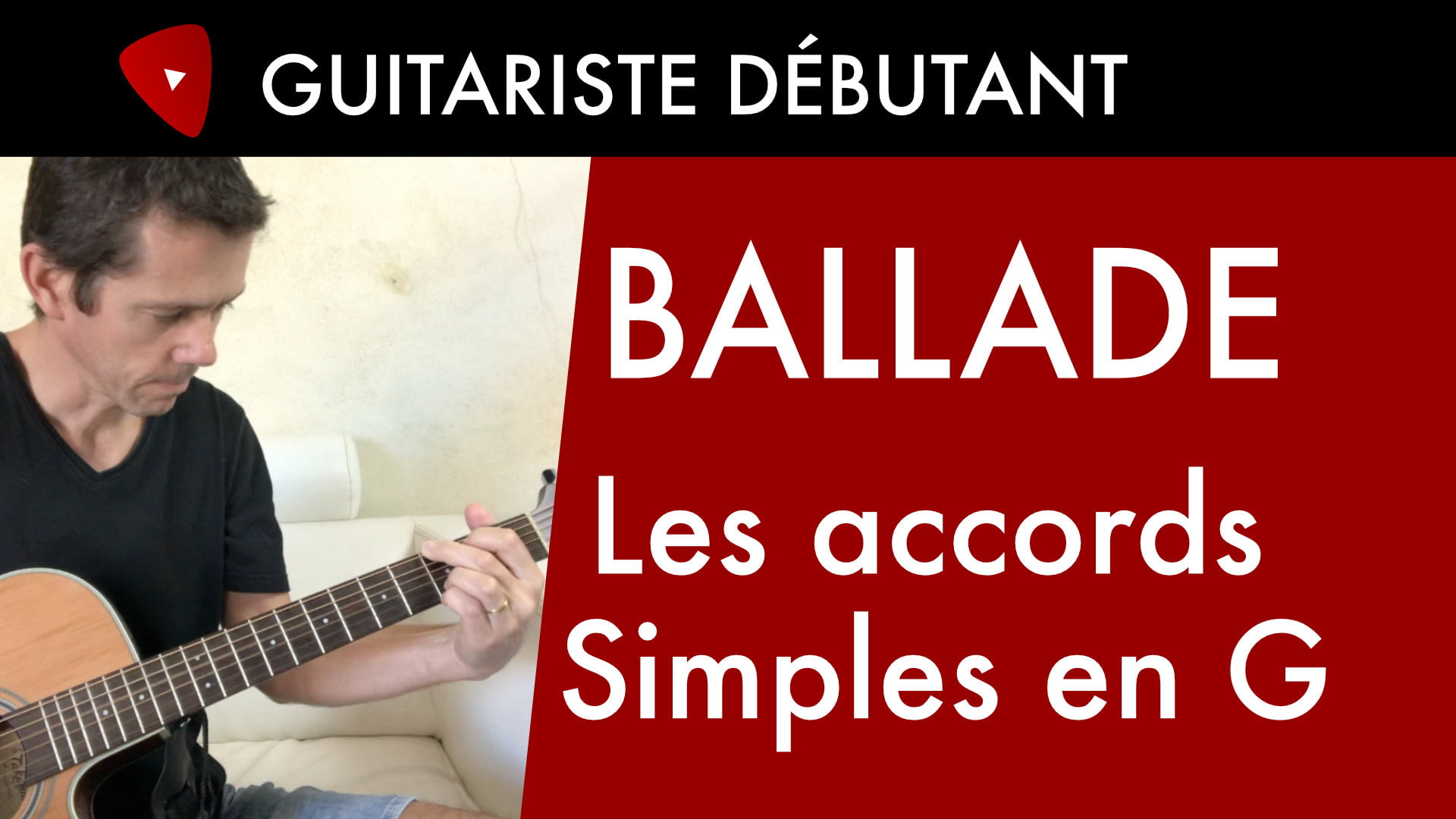Accords pour jouer une ballade à la guitare folk