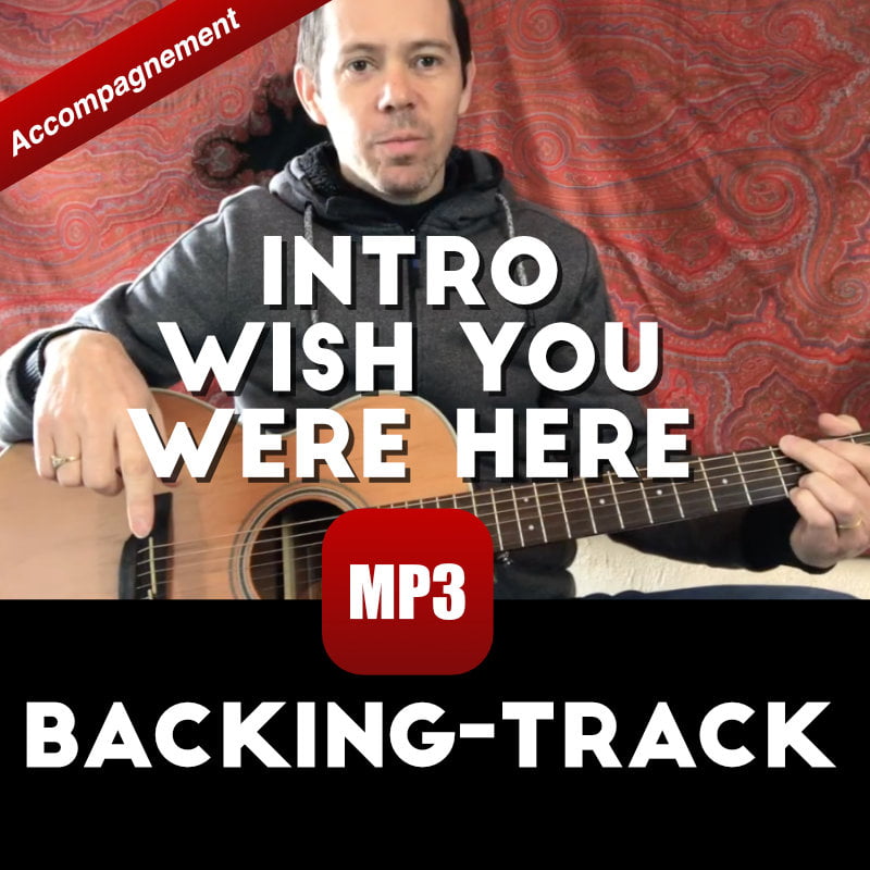 Wish you where here - Pink Floyd - Backing-track pour guitare folk