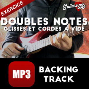 Backing-track rock pour guitare : Am / Em, tempo 110