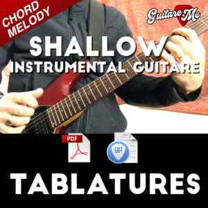 Tablature guitare Shallow arrangement instrumental