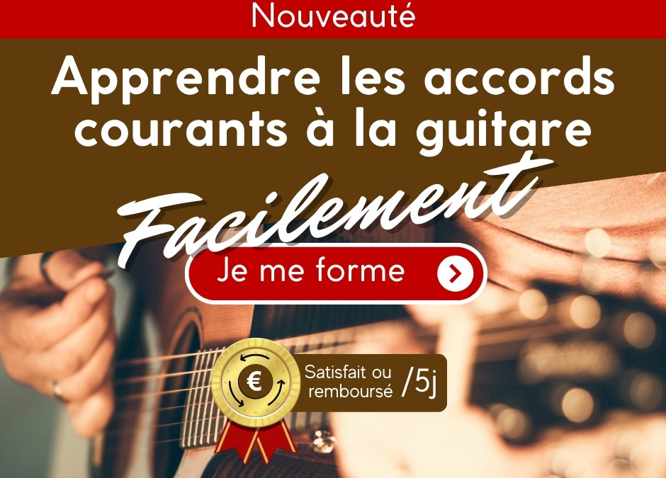 Apprendre les principaux accords à la guitare pour débutant