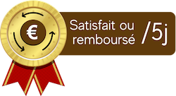 Satisfait ou remboursé sous cinq jours